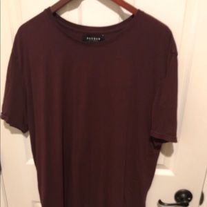 Pacsun Scooped Neck T Shirt, Large